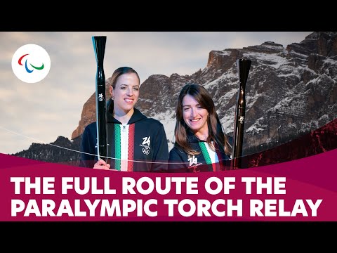 🔥❄️ Milano Cortina 2026 Reveals The Full Route Of The Paralympic Torch Relay