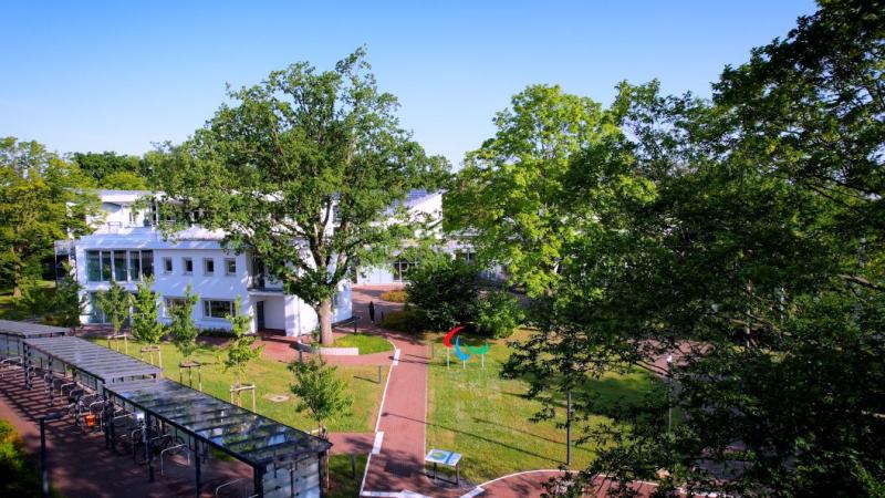 A photo of the IPC campus taken from above. 