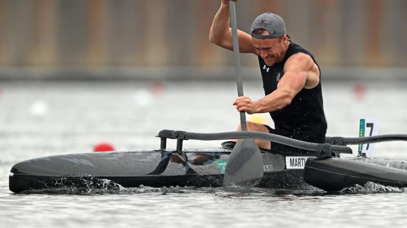 Scott Martlew competed at the Tokyo 2020 Paralympics.